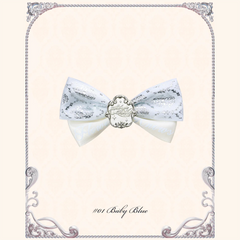 Flower Knows Swan Ballet Hair Clip