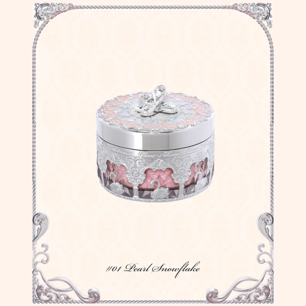 Ramadan Radiance Sale-Flower Knows Swan Ballet Music box Loose Setting Powder
