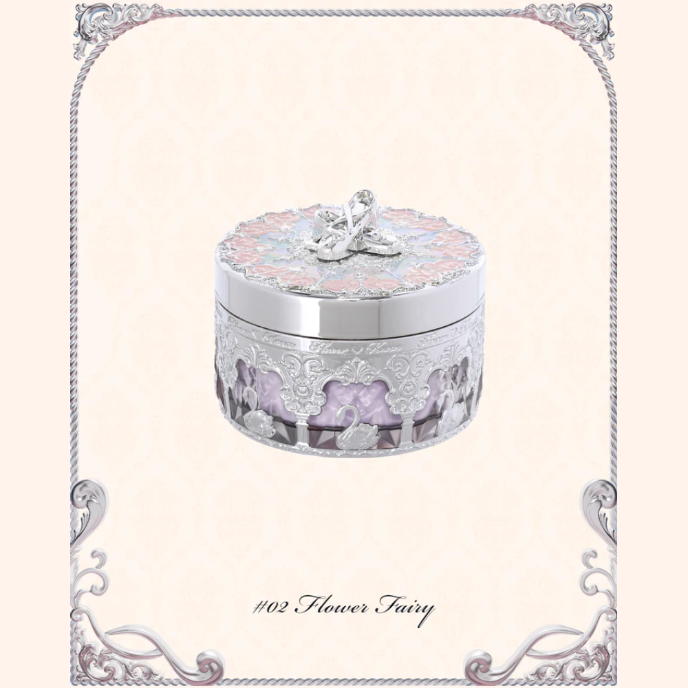 Ramadan Radiance Sale-Flower Knows Swan Ballet Music box Loose Setting Powder