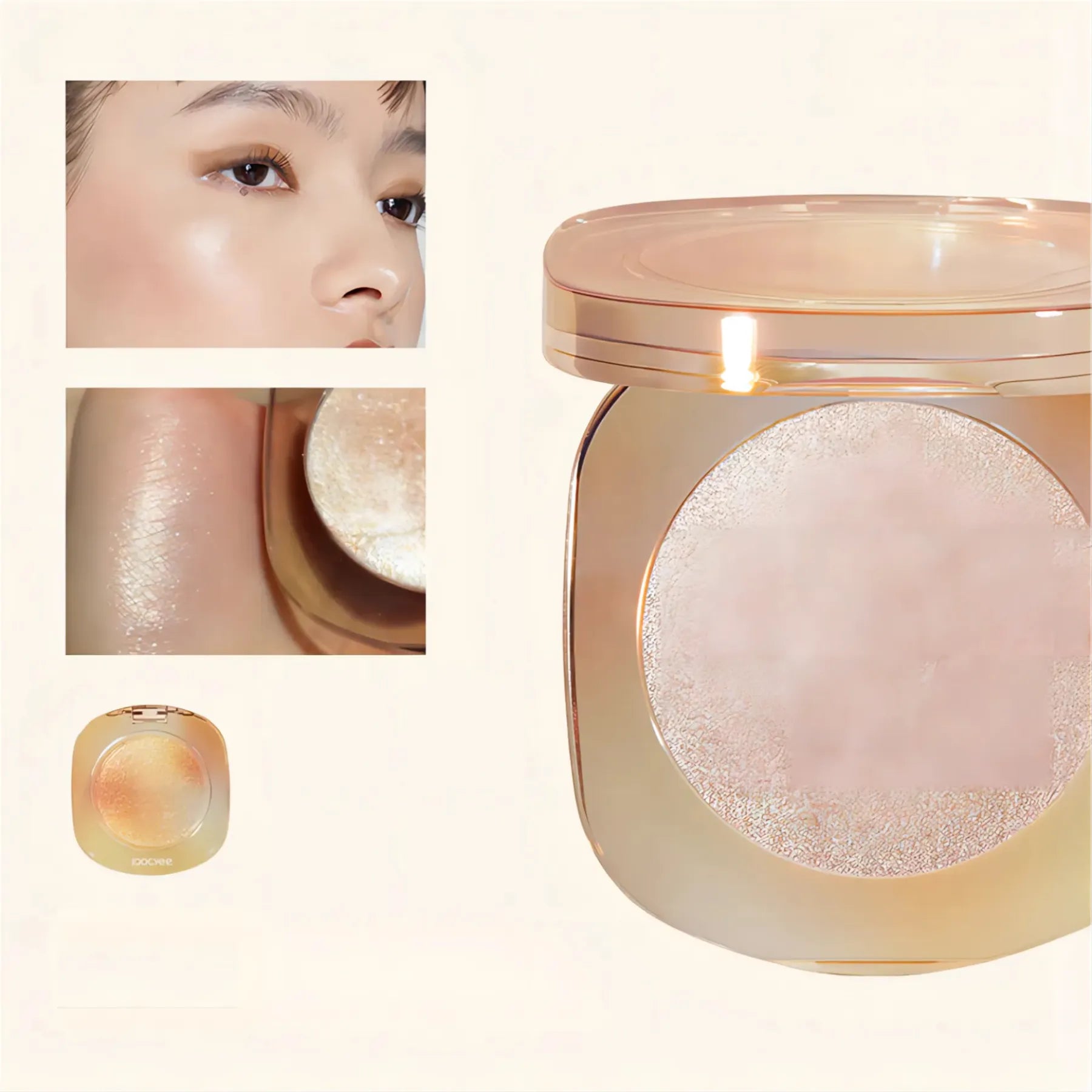 Ramadan Radiance Sale-Joocyee Leavened Honey Powder Blush matte highlight
