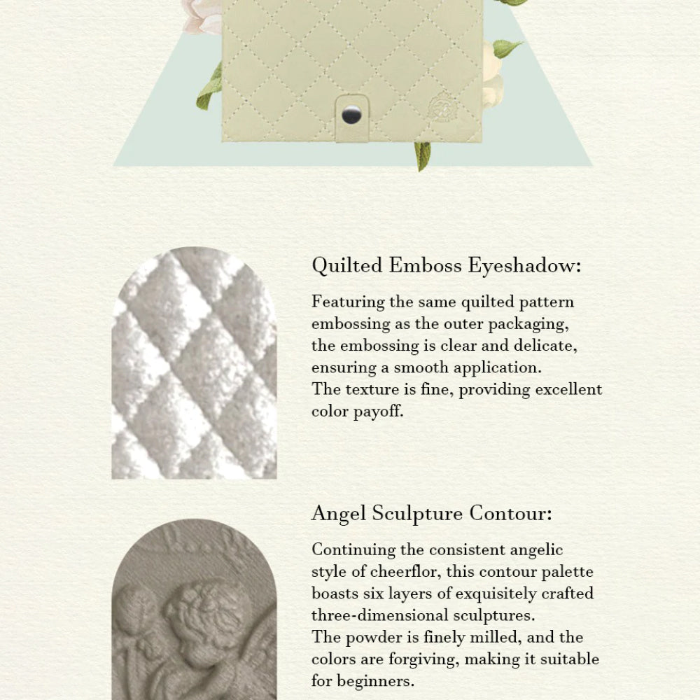 Cheerflor Serenade of Angels Eyeshadow Palette