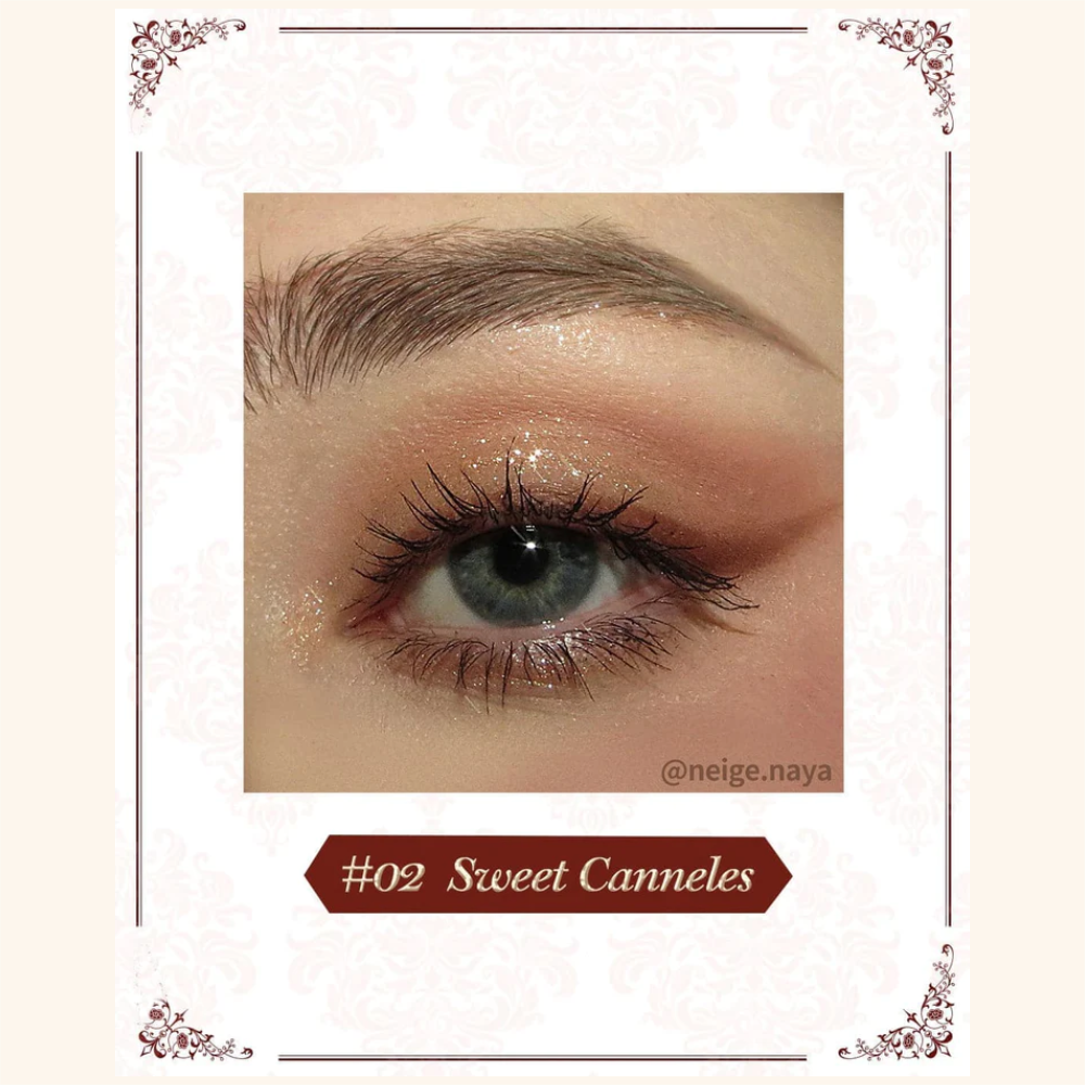 Flower Knows Strawberry Rococo 5 Color Eyeshadow Palette