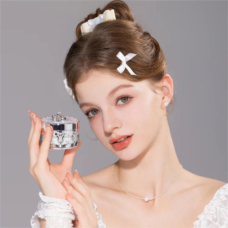 Ramadan Radiance Sale-Flower Knows Swan Ballet Music box Loose Setting Powder