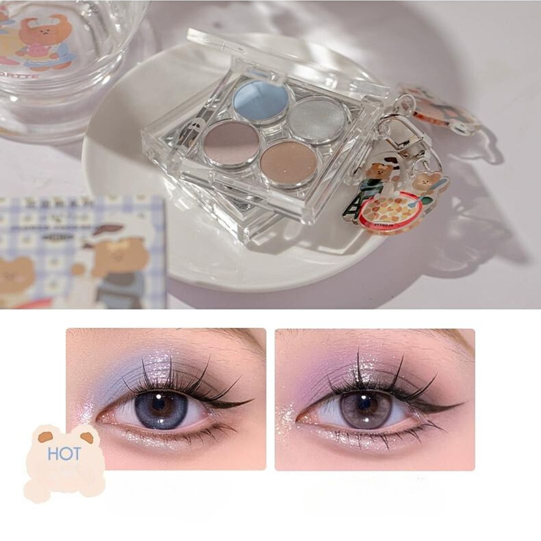 Ramadan Radiance Sale-FLORTTE Flower Food Bear Happy Wooden House Gift Box