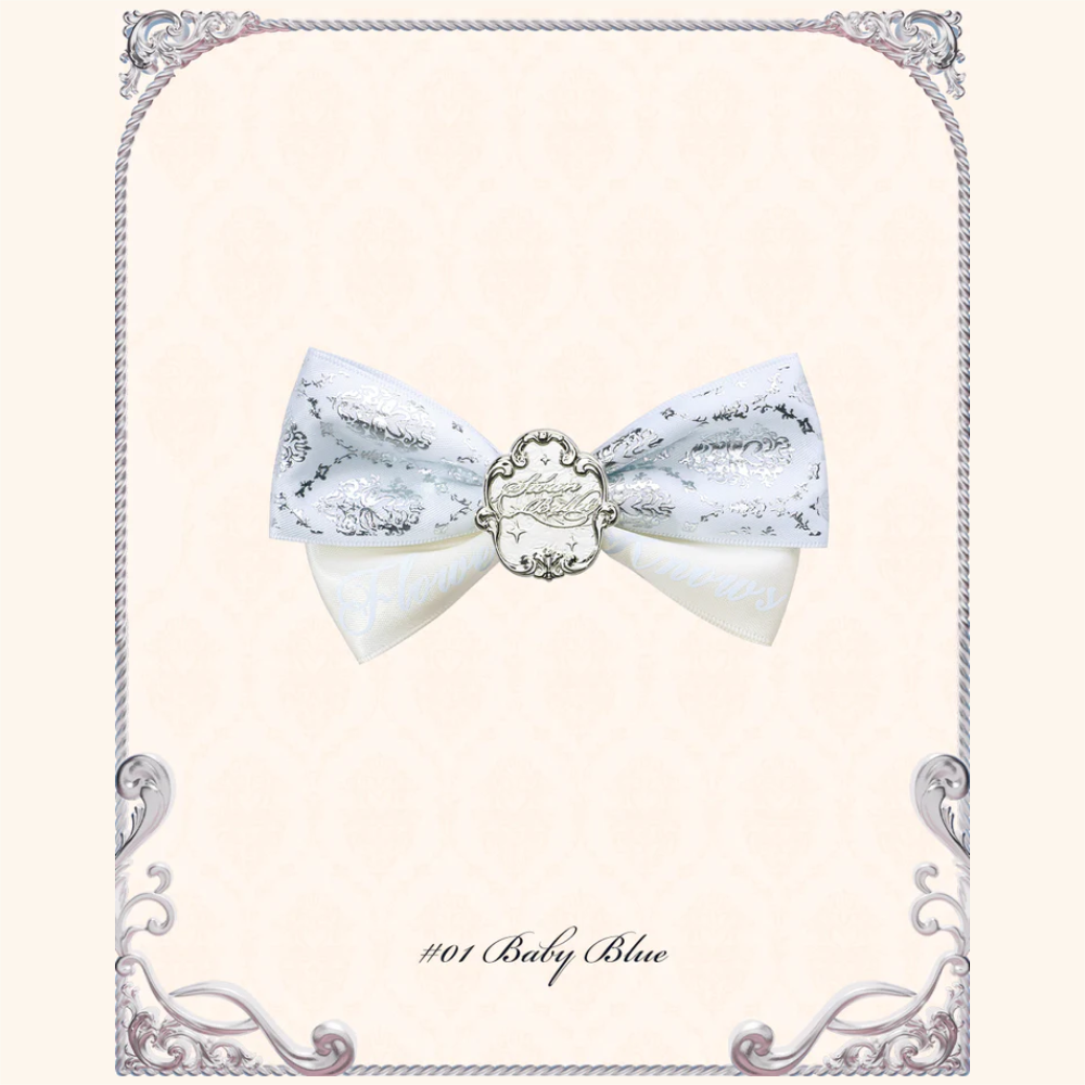 Flower Knows Swan Ballet Hair Clip